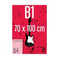 Affiche B1 (70x100cm)