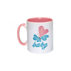 Mug Bicolore Rose