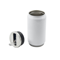 Gourde canette Blanche 300 ml
