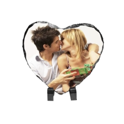Ardoise Coeur 20x20