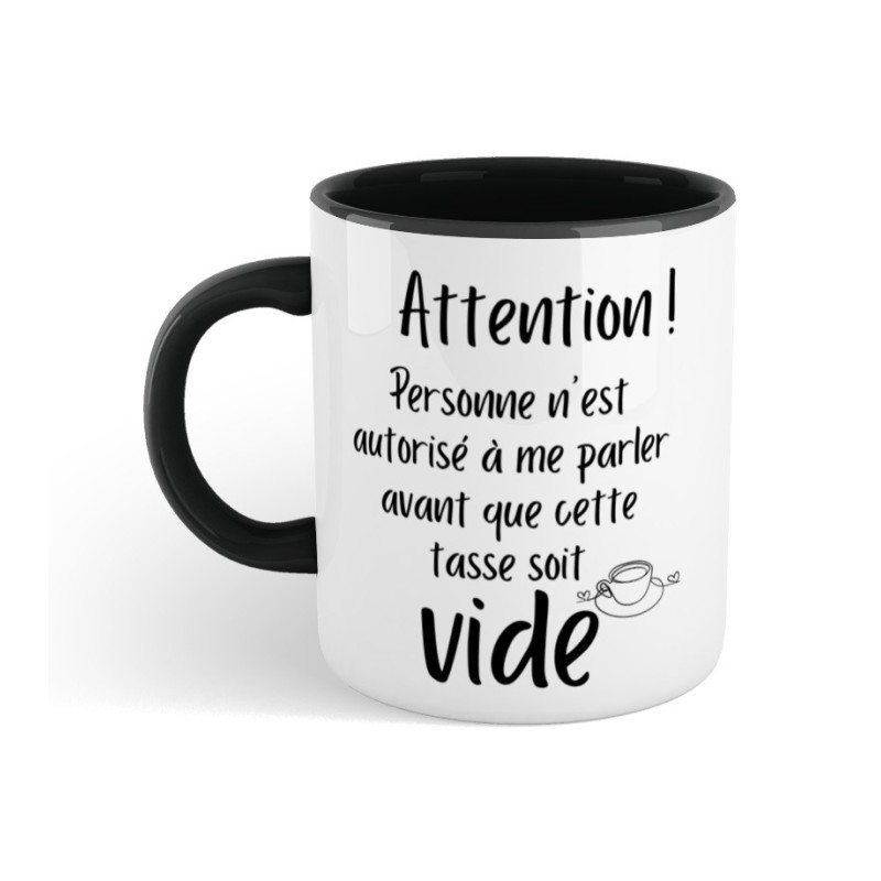 Mug Bicolore Noir Mug Bicolore Noir