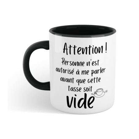 Mug Bicolore Noir
